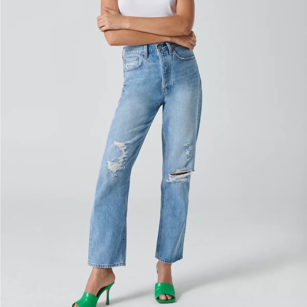 Aritzia Denim Forum The Joni High Rise Loose Jean 29L